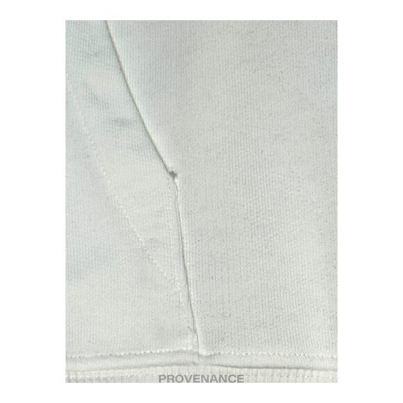 🔴  Saint Laurent Paris SLP Logo Hoodie - White - Picture 5 of 7